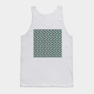 Retro 60s Pattern Tank Top